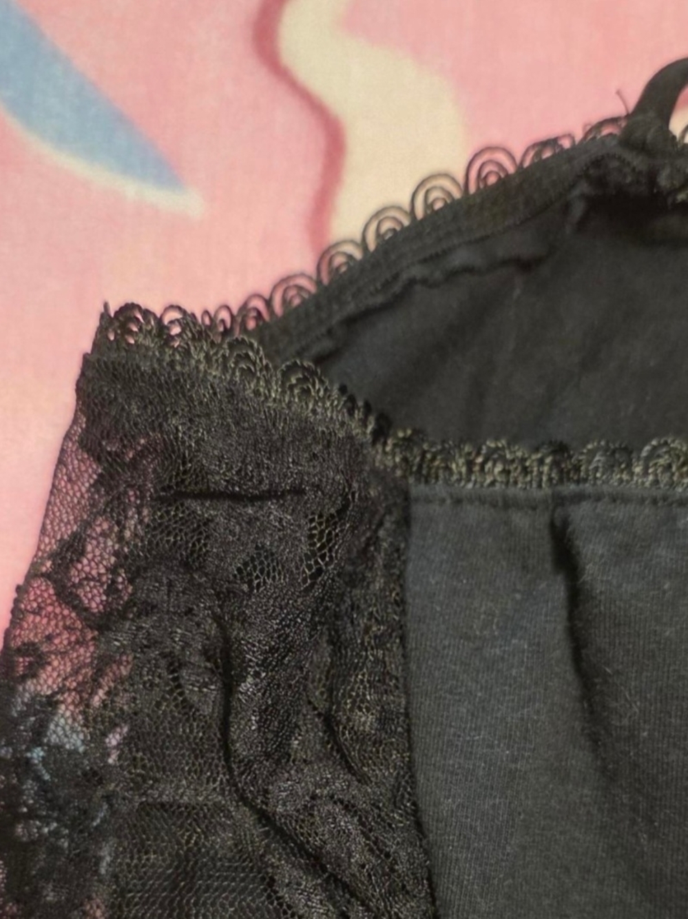 ‼️SOLD ON DEPOP‼️Demi Loon Black Lace Corset Top w/Adjustable Halter Tie Ribbon - Picture 6 of 11